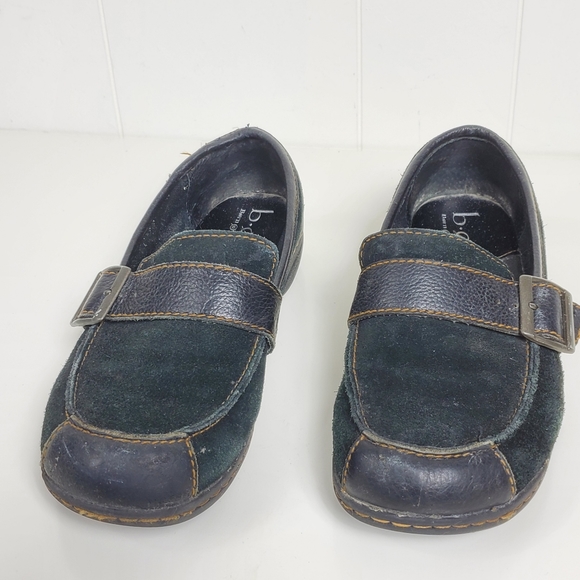 Born Jami leather buckle slip on shoes size 6 - Picture 9 of 9